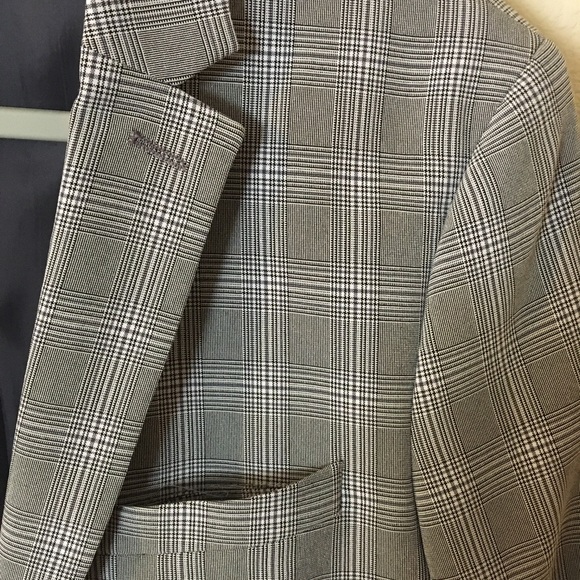 H&M Check Pattern Blazer - Picture 3 of 4